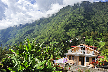 Hell-Bourg, Cirque de Salazie,Reunion island,overseas departement of France,Indian Ocean