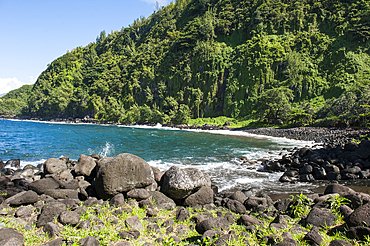 Anse des Cascades, Sainte-Rose. Reunion island,overseas departement of France,Indian Ocean