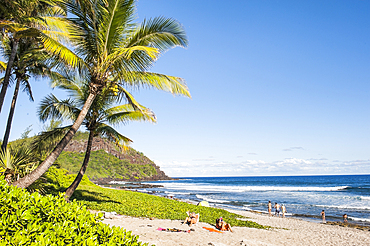 Trou d'eau beach, La Saline-les-Bains, Reunion island, Overseas departement of France,Indian Ocean