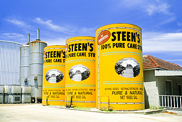 Cane syrup tanks, Abbeville, Vermilion Parish, Louisiana, United States of America, Americas