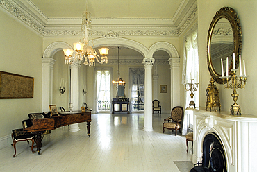 Ballroom at Nottoway Plantation, White House, Louisiana,United States of America, Americas
