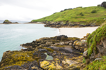Belvoir Bay on the East coast of Herm Island, Bailiwick of Guernsey, United Kingdom