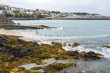 La Vallette Bathing Pools, St Peter Port, Guernsey Island, Bailiwick of Guernsey, United Kingdom