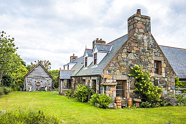 Traditional granite stone cottage, Self catering accommodation, Rue du Moulin (Mill Lane), Sark island, Bailiwick of Guernsey, United Kingdom