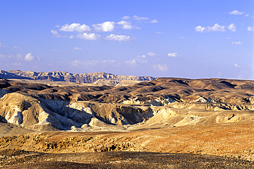 View from Kasra Fortress on the ancient Incense Route, a World Heritage Site,desert of Negev,Israel,Middle East,Western Asia
