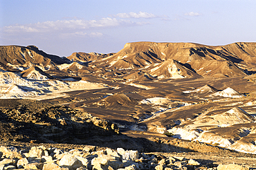 View from Kasra Fortress on the ancient Incense Route, a World Heritage Site,desert of Negev,Israel,Middle East,Western Asia