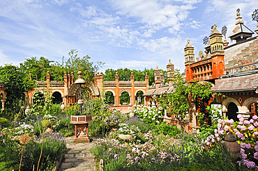 The Secret Gardens, an unusual site at Vaulx, Haute-Savoie department, Rhone-Alpes region, France, Europe