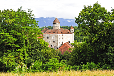Medieval castle of Montrottier, Lovagny, near Annecy,Haute-Savoie department, Rhone-Alpes region, France, Europe