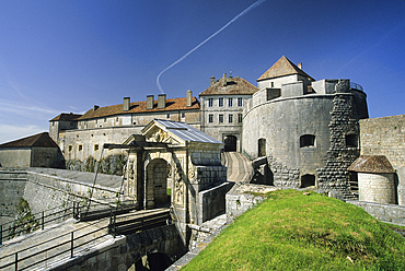 Fort de Joux, Doubs departement,Franche-Comte region,France Europe