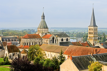Priory and Our Lady Church,La Charite-sur-Loire, Nievre department, Burgundy region, France, Europe