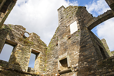 Ruins of Notre-Dame de Bon-Repos Abbey, Saint-Gelven, Cotes-d'Armor department,Region of Brittany,France,Europe