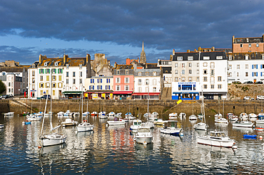 Port of Rosmeur,Douarnenez,Finistere department,Brittany region,west of France,western Europe