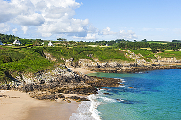 Pors Peron beach,Beuzec-Cap-Sizun,Finistere department,Brittany region,west of France,western Europe