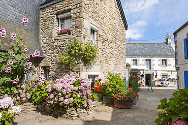 Ile de Sein,off the coast of Pointe du Raz,Finistere department,Brittany region,west of France,western Europe