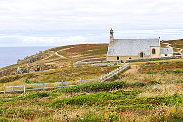 Saint-They chapel,Pointe du Van,Cap Sizun,Finistere department,Brittany region,west of France,western Europe