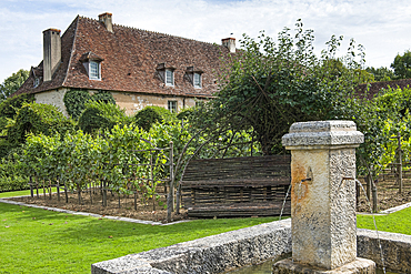 Gardens of the Priory of Our Lady of Orsan (French:Prieure Notre-Dame d'Orsan), Department of Cher, Historic Province of Berry, Centre-Val de Loire region,France