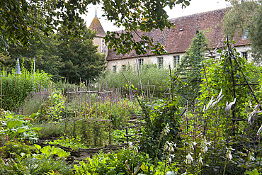 Gardens of the Priory of Our Lady of Orsan (French:Prieure Notre-Dame d'Orsan), Department of Cher, Historic Province of Berry, Centre-Val de Loire region,France