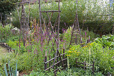 Gardens of the Priory of Our Lady of Orsan (French:Prieure Notre-Dame d'Orsan), Department of Cher, Historic Province of Berry, Centre-Val de Loire region,France