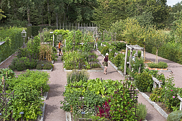 Gardens of the Priory of Our Lady of Orsan (French:Prieure Notre-Dame d'Orsan), Department of Cher, Historic Province of Berry, Centre-Val de Loire region,France