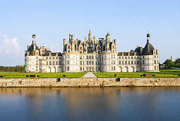Chateau de Chambord, Loir-et-Cher department, Centre-Val de Loire region, France, Europe