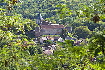 Village of Gargilesse-Dampierre, Department of Indre, Historic Province of Berry, Centre-Val de Loire region,France