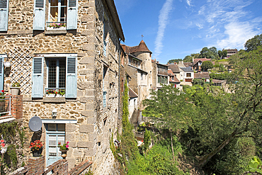Village of Gargilesse-Dampierre, Department of Indre, Historic Province of Berry, Centre-Val de Loire region,France