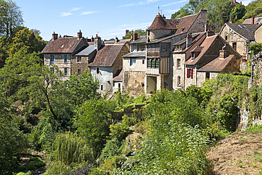 Village of Gargilesse-Dampierre, Department of Indre, Historic Province of Berry, Centre-Val de Loire region,France