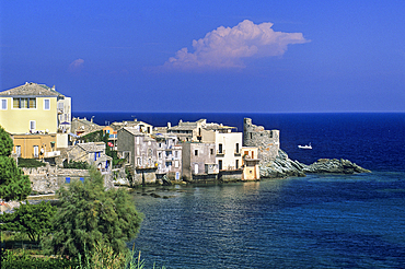 Marina of Erbalunga, commune of Brando, Cap Corse,Upper Corsica, Northern Corsica,France,Europe
