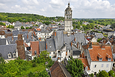Loches in Touraine, department of Indre-et-Loire, Centre-Val de Loire region, France, Europe
