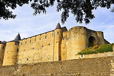 Chateau,one of the largest fortified medieval castle in Europe,Sedan,Ardennes department,Champagne-Ardenne region,France,Europe