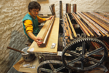 Moulin de la Fleuristerie, Old water mill still working and is now home to France’s last remaining production centre for artificial pistils, petals, leaves and fruit, aimed at all lovers of floral creations for haute couture, decoration and even bakers an