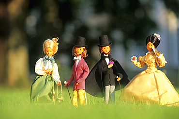 Peynet's dolls,Meurthe-et-Moselle department,Lorraine region,France,Europe