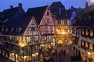 Rue des Marchands,Colmar,Haut-Rhin department,Alsace region,north-eastern France,Europe