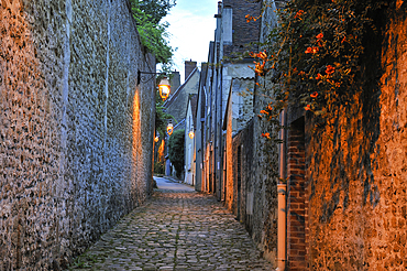 Toussaint street,Mortagne-au-Perche,Regional Natural Park of Perche,Orne department,Lower Normandy region,France,Western Europe