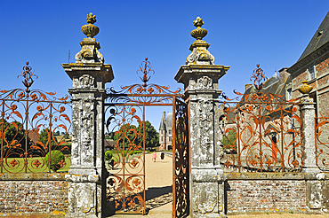 Chateau de Carrouges, Domfront, department of Orne, Normandie region, France, Europe