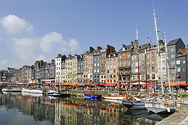 Honfleur harbour,Calvados department,Lower Normandy region,Northwestern France,Western Europe