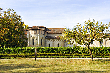 Cistercian Flaran Abbey, Valence-sur-Baise, Gers department, Occitanie region, southwest of France,Europe