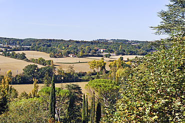 Landscape around Montesquiou,Gers department, Occitanie region, southwest of France,Europe
