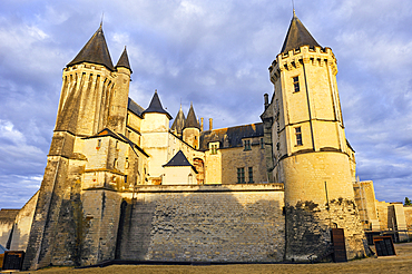 Chateau de Saumur, Maine-et-Loire department, Pays de la Loire region, France, Europe