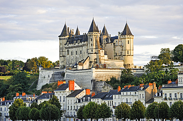 Chateau de Saumur, Maine-et-Loire department, Pays de la Loire region, France, Europe