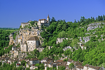 Rocamadour,Lot department,Midi-Pyrenees region, Occitanie, France, Europe
