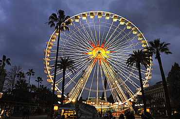 Big wheel,Nice Carnival,Nice,French Riviera,Alpes-Maritimes(Maritime Alps) department, Provence-Alpes-Cote d'Azur region ,France