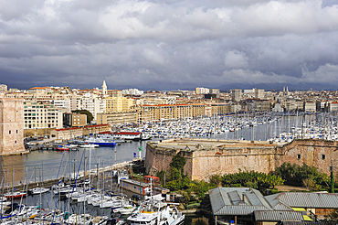 Old Port,Marseille,Bouches-du-Rhone department,Provence-Alpes-Cote d'Azur region,France,Europe