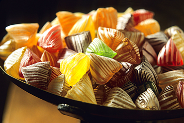 Carpentras boiled sweet, Clavel confectionery,Carpentras,Vaucluse department,Provence-Alpes-Cote d'Azur region,southeast of France,Europe