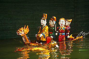 Thang Long Water Puppet Theatre, Hanoi, Northern Vietnam, Southeast Asia
