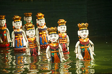 Thang Long Water Puppet Theatre, Hanoi, Northern Vietnam, Southeast Asia