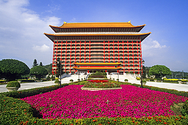 The Grand Hotel built in 1952 by Chiang Kai-shek to accommodate foreign ambassadors in Taipei,Taiwan also known as Formosa,Republic of China, East Asia
