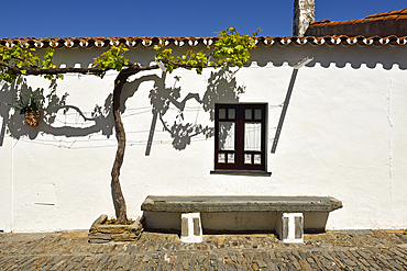 Perched village Monsaraz, Municipality of Reguengos de Monsaraz, Alentejo region, Portugal, southwertern Europe