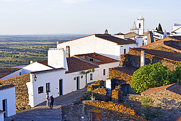 Perched village Monsaraz, Municipality of Reguengos de Monsaraz, Alentejo region, Portugal, southwertern Europe