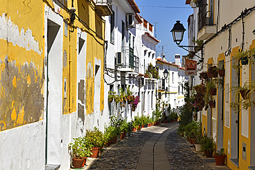 Street of Moura, Alentejo region, Portugal, southwertern Europe